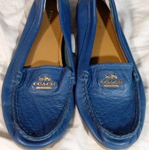 Blue Opal Coach Loafers